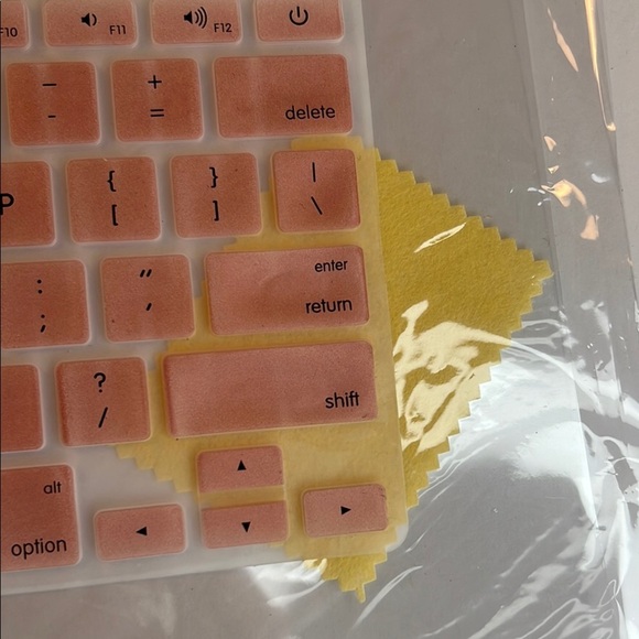 B BELK Laptop Case with Keyboard Cover GLITTERY PINK MacBook Pro 13 model - Picture 12 of 16